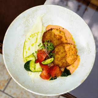 Куриные котлеты с пюре
