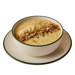 Пшённая каша с бананом и грецким орехом (250г)