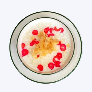 Рисовая каша с кокосовыми чипсами и вяленой вишней (250г)