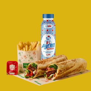 ДУРУМ ГОВЯЖИЙ КОМБО С АЙРАНОМ (800 г)