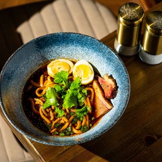 Рамен с брискетом мраморной говядины 