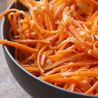 Морковный салат по-корейски