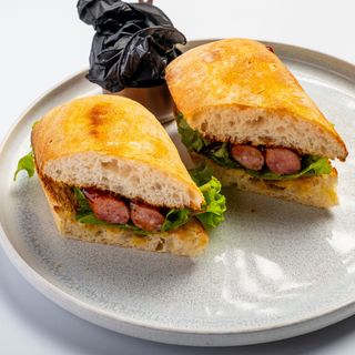 Сэндвич с двойной колбаской Dala Grill (400г)