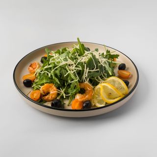 Рукола с креветками 250г