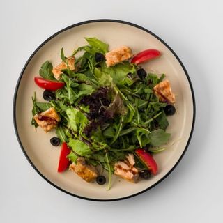 Теплый с семгой 250г