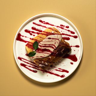 Блины с творогом