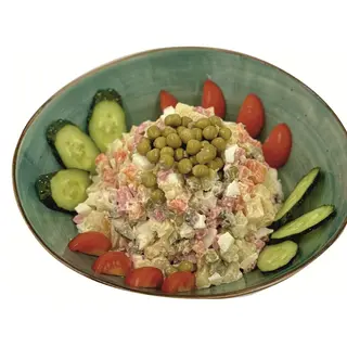 Оливье с мясом