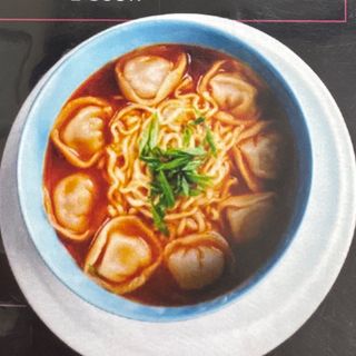 Рамен с пельменями