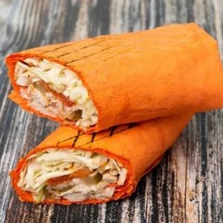 Донер ассорти в томатном лаваше