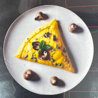 Омлет с грибами