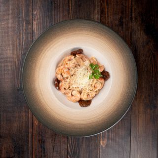 Паста с креветками