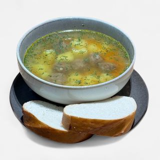 Суп с фрикадельками