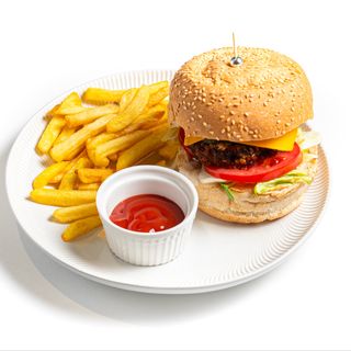 Бургер с говядиной (300г)