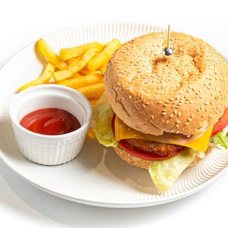 Бургер с цыпленком (300г)