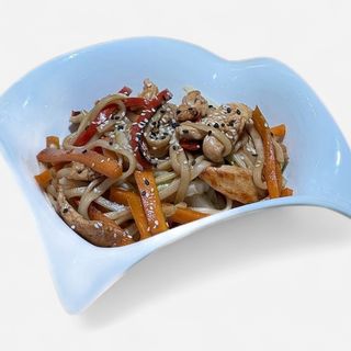 Удон с цыпленком 