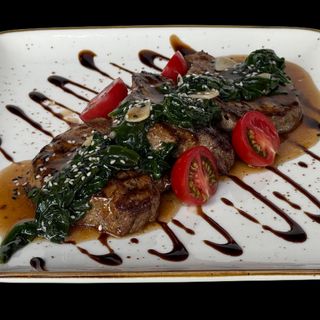 Медальоны со шпинатом