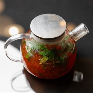 Малиновый чай  