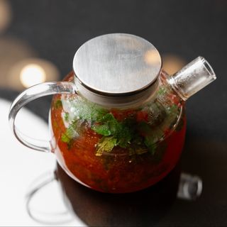 Малиновый чай  