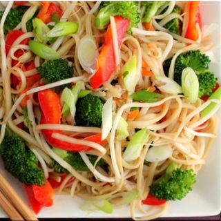 Удон с курицей