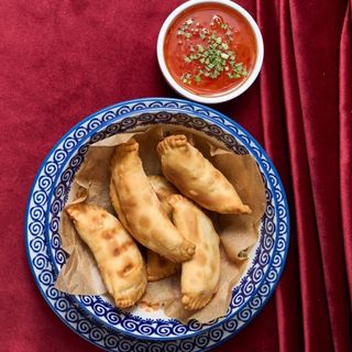 Китайские чебуреки с уткой