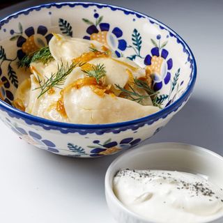 Вареники с картофелем и луком