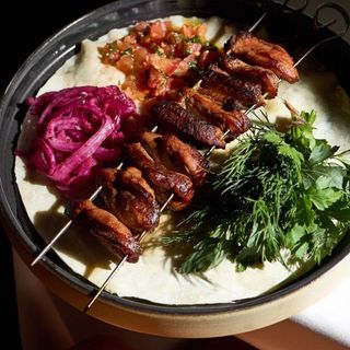 Утка на огне