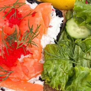 Шведский бутерброд с лососем(270гр)