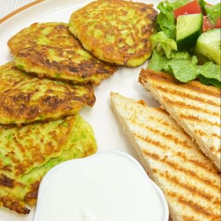 Оладьи из кабачков