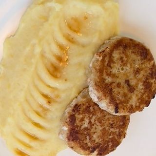 Куриная котлета 2шт с пюре