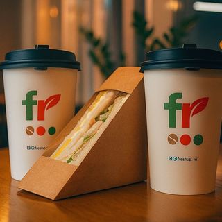 Сэндвич + Латтэ 350, второй Латтэ в подарок