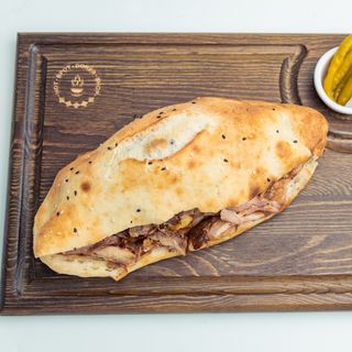 донер в батоне микс средний