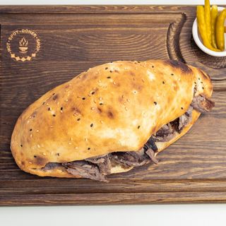 Донер в батоне говяжий средний (340 г)