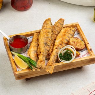 Берш с картофелем по-деревенски