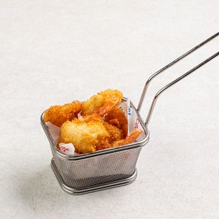 Креветки в кляре