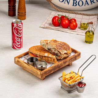 Комбо Екмек в батоне с  фри  напиток на выбор