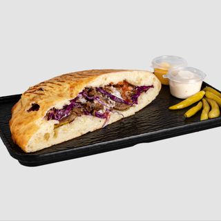 Шаурма в лепешке говяжий