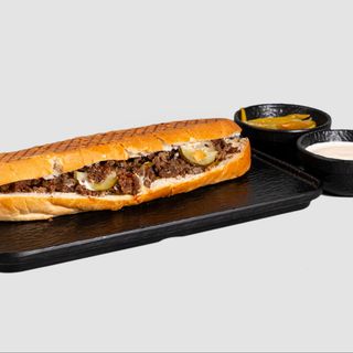 Донер в багете говяжий 