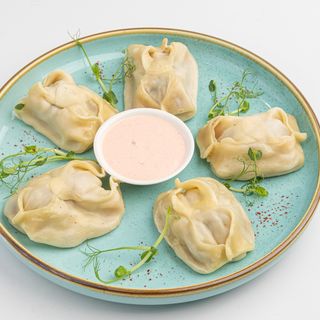 Манты с картофелем