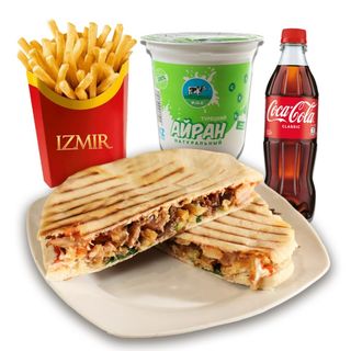 "Комбо Пита" Говядина, Coca - Cola