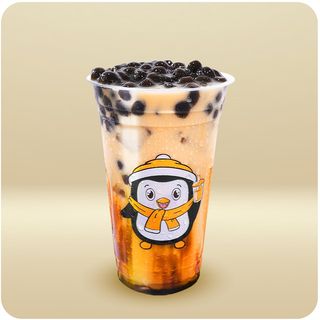 Ai-milk tea молочный чай с бобой и коричневым сахаром (500мл)