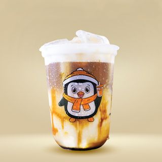 Айс латте с коричневым сахаром (400мл)