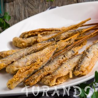 Мойва на шпажках