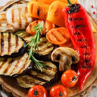 Овощи на мангале