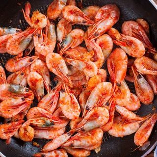 Креветки пивные жареные