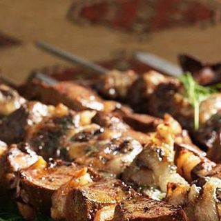 Печень с курдюком