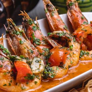 Креветки тигровые жареные 12 шт