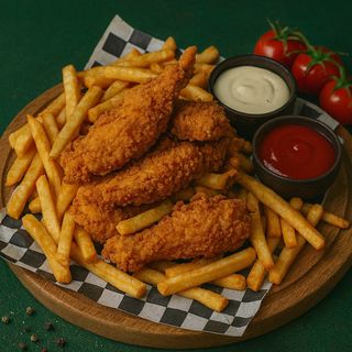 Крылышки (16шт) (560г) + 2 соус