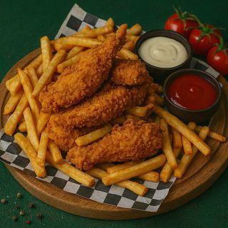 Крылышки (32 шт) + 3 соус (800г)