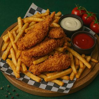 Крылышки (12 шт) + 1 соус (400г)