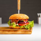 Бургер с курицей